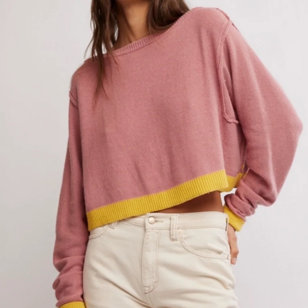 Into The Blue Pullover Rose Blush